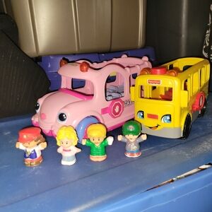 Fisher-Price Red and Yellow Cars and Vehicles Set